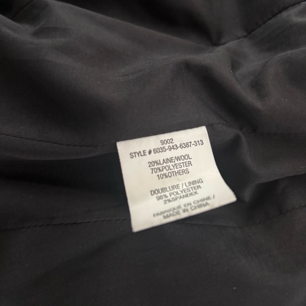 Melanie Lyne Elegant Textured Wool Suit Jacket - Picture 12 of 15